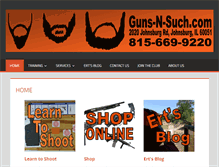 Tablet Screenshot of guns-n-such.com